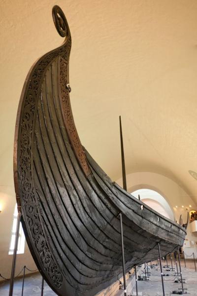 Gokstad ship at the Viking Ship Museum in Oslo, Norway